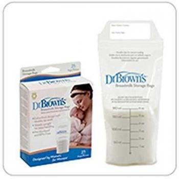 Bolsas para leche materna Dr Browns 25 unds 170 ml