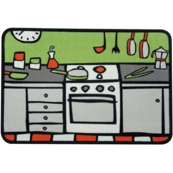 298Y81 - Alfombra Cocina La Cocina Verde 44X