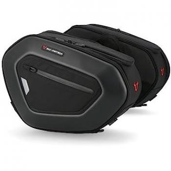 Set de alforjas PRO BLAZE H. Negro para Ducati Scrambler (14-), SW-Motech, 2 unidades, capacidad de 15-20 L cada una