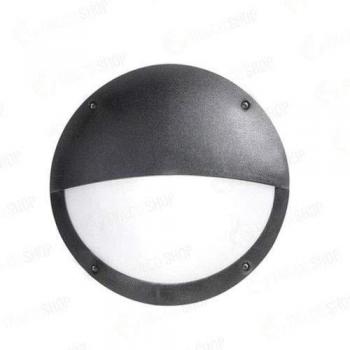 Plafón de Pared Exterior Lucia IP66 E27 Negro Opaco