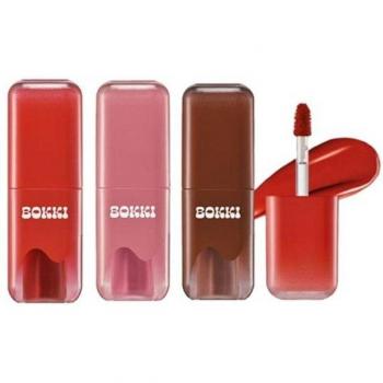 Black Rouge Glow Bokki Tint - 12 Color Liquid Lip Tint (4.1g)