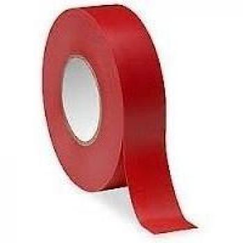 miarco 10774 10774-Cinta Aislante de PVC Brico Rojo 19mm x 10m