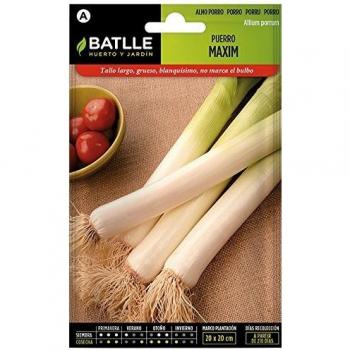 Semillas Hortícolas - Puerro Maxim - Batlle