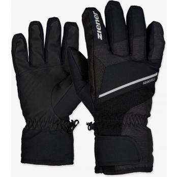 Ziener Guantes Gezim As - Guantes de Esquí - Color Negro - Talla 8
