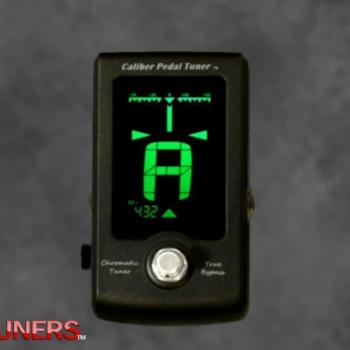 GoGo Tuners Caliber Chromatic Tuner Pedal Black