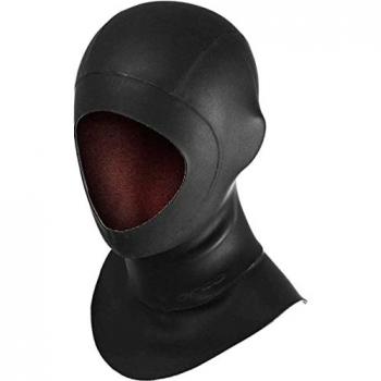 Gorro de Natación Orca Térmico Negro L-XL con Capucha de Neopreno