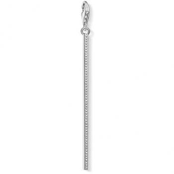Colgante Charm Mujer Barra Vertical de Plata con Zircón Thomas Sabo Y0029-051-14