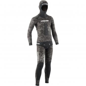 Cressi - Traje pesca submarina mimetizado tracina 7 mm, talla t-2
