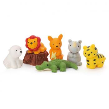 Miquelrius - Blíster gomas puzzle, 7 piezas, Safari