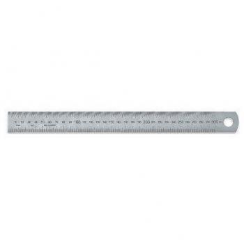 Vogel 1018020030 - Regla Semi-Rígida de Acero Inoxidable, Clase II, 300x30x1 mm