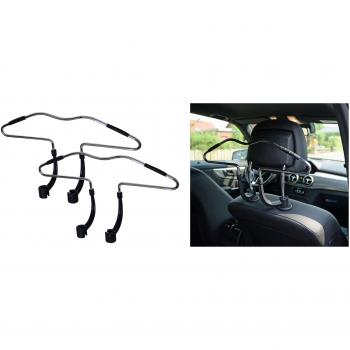 2 pieza Auto perchas perchas para automóviles reposacabezas coche Viaje plancha de All de around24