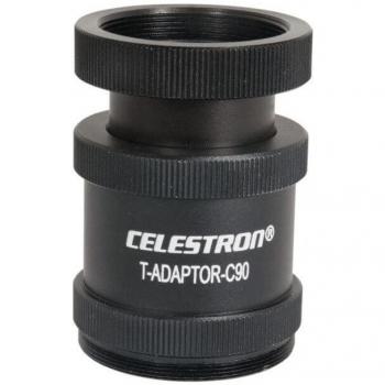 Adaptador T para telescopios Celestron NexStar 4, C90 y Mak-C130 - Compatible con cámaras, diseño robusto, fácil instalación, material de alta calidad