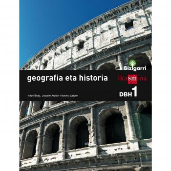 Geografia eta historia. DBH 1. Bizigarri - 9788498553482