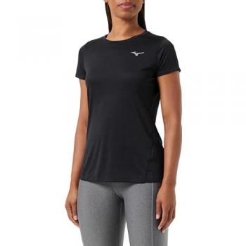 Mizuno Impulse Core Running Shirt Women - Black - Size Medium