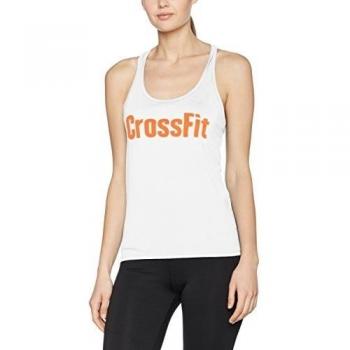 Reebok Rcf Graphic Tank F.E.F Camiseta de Tirantes, Mujer, Negro
