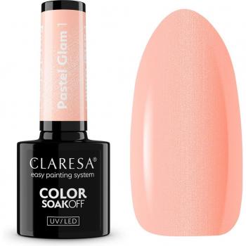 Esmalte Semipermanente Soak Off Pastel Glam 01 - Clarese 5ml