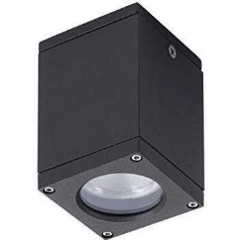 Plafón CUB IP54 GU10 Antracita Resistente al Agua - Diseño Moderno