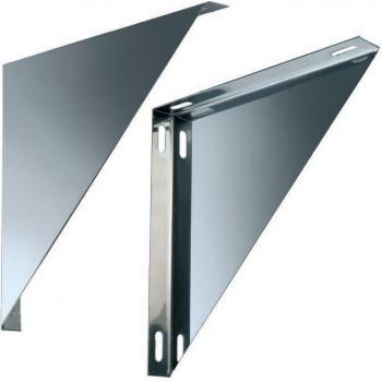 Par de Soportes de Acero Inoxidable para Base y Placa Intermedia - Ferrari SRL Cod. 102821