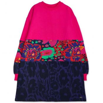 Tuc Tuc - Vestido de niña de felpa con estampado de flores Wild Flower