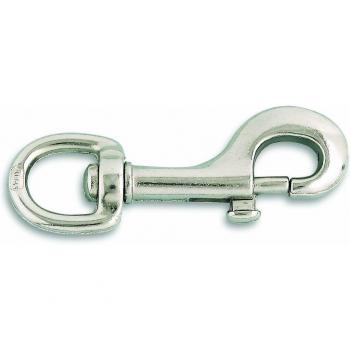 Chapuis VPMP00 Mosquetón giratorio - Zamak niquelado - Largo 63 mm