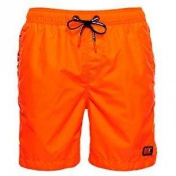 Superdry Hombre Bañador Swimsport Naranja Habana Brillante S