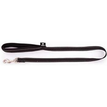 Correa de neopreno y nylon para perro Martin Sellier, color negro, 2x100 cm