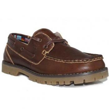 BUBBLE BOBBLE Mocasin Cordon A767-2 Zapatos Mocasines Niño Elegantes de Vestir Marrón