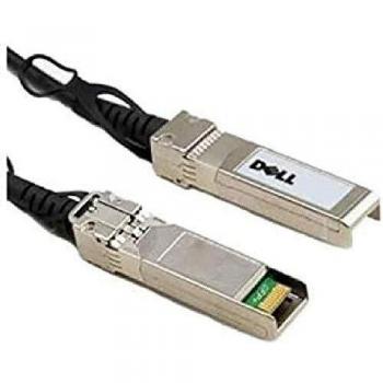 Dell - 470-aavh 1m sfp+ sfp+ Negro Cable de Fibra optica - Cable de Fibra óptica