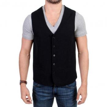 COSTUME NATIONAL C’N’C Wool Blend Casual Vest - IT48 | M