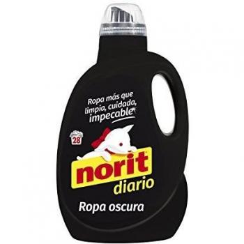 Norit - Detergente líquido para ropa negra y oscura, 28 lavados, 1500ml