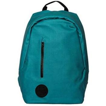 Smile - Mochila antirrobo The Rock para portátil de hasta 15,6 Pulgadas, con Puerto USB Incorporado, separadores Interiores. Mochila Escolar. Azul