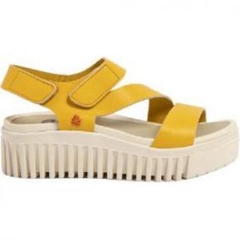 Sandalias de piel amarillo Brighton 1573
