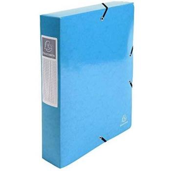 Exacompta Iderama - Archivador, color azul claro 25 x 32 cm