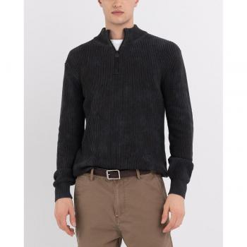 Jersey Replay gris con cremallera