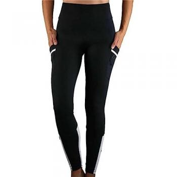 Endless Mallas Deportivas de Mujer, Color Negro, Talla M, Estilo Estándar