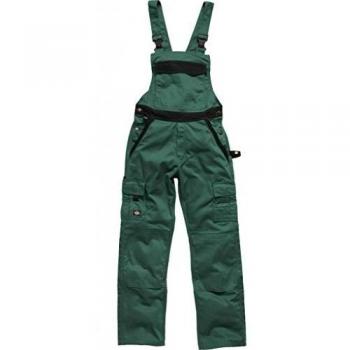 Dickies IN30040 - Peto industria 300 verde / gdb-50 negro,
