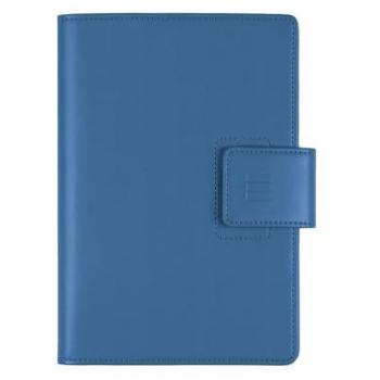 Finocam - Agenda con Bloc de Notas DuoUno 2025, Espiral, Año 2025, 1 Día Página, Enero 2025 - Diciembre 2025 (12 meses), Color Azul, Idioma Español