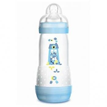 Intrucciones en lengua extranjera - MAM Mam Easy Start biberón Anticólico con Tetine Debit 3 para Garcon azul 320 ml 0 + meses