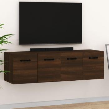 Pared de muebles 2 piezas Roble marrón 80x35x36,5 cm en multicapa vidaXL Armarios de pared 2 uds contrachapada roble marrón 80x35x36,5cm