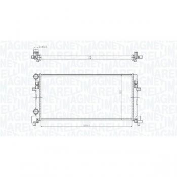 Radiador de Refrigeración del Motor MAGNETI MARELLI 350213166200
