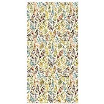 Alfombra Vinílica, Plumas, 140 x 70 x 0.2 cm, Multicolor, ALV-096