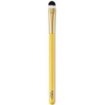 KIKO Milano Smart Shading Brush 202 | Pincel plano contorno de ojos para sombras de ojos, fibra sintética