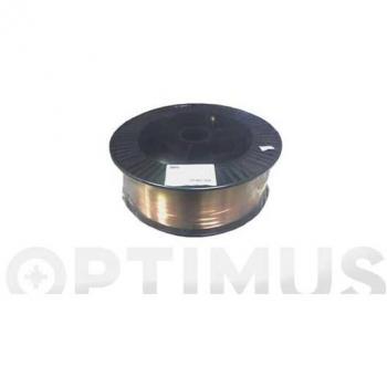 Hilo de soldar Lincoln Arcweld AS2 1.0mm - Caja de 15kg, G3Si1 AWS ER70S-6