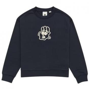 Sudadera Element Say Hi Mujer Azul Nocturno L 60% Algodón 40% Poliéster