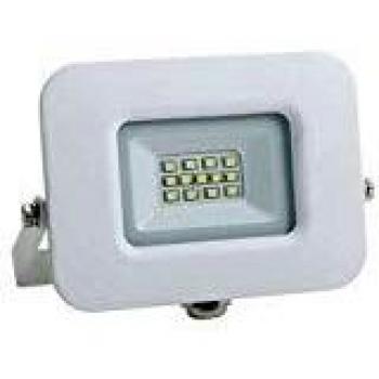 Proyector LED Slim OPTONICA 10W 850lm 6000K IP65 Blanco