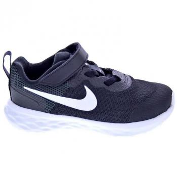 Nike Revolution 6 Bebé Zapatillas Casual con Cierre de Velcro