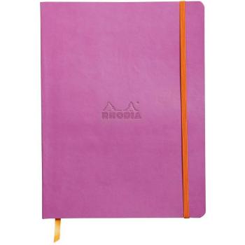 Cuaderno Rhodiarama Dot B5 Lila - Cuaderno de tapa blanda con puntos 19x25