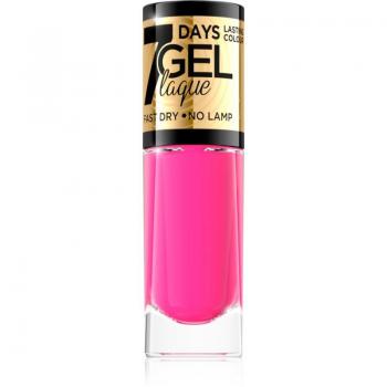 Eveline Gel Laque 7 Days Nail Polish 8ml No.48 - Esmalte de uñas en gel, secado rápido, sin lámpara UV/LED, vegano
