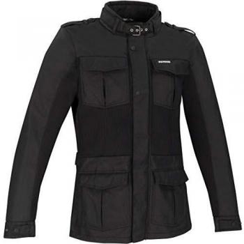 BERING Chaqueta moto WALLACE Negro, Negro, 4XL