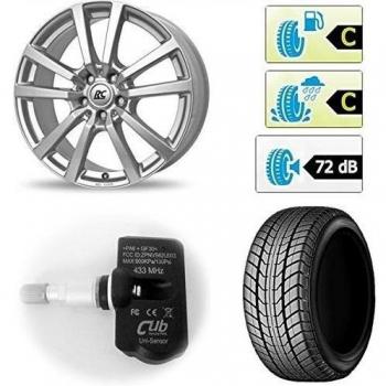 Tuning Heads/RC de diseño/hankook 558488. dk.wrdks de RC de RC25 de KS de 7517 - 10847 4 x Ruedas de invierno con TPMS Sensores Completo gewuchtet y montado en